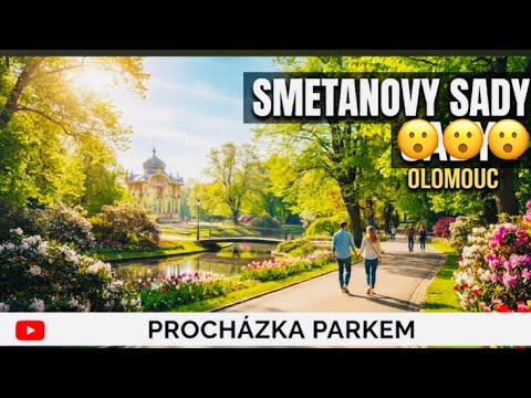 SMETANOVY SADY  OLOMOUC 🌳PROCHÁZKA PARKEM s kamarádem