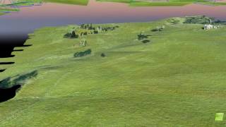 Terrain Fly-through with Pix4D