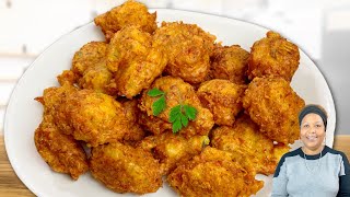NEW & IMPROVED Saltfish Fritters recipe!