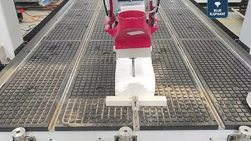 Blue Elephant 1530 linear ATC 4 axis test video for USA customer