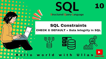 Mastering SQL | Episode 10: CHECK & DEFAULT Constraints + Data Integrity in SQL