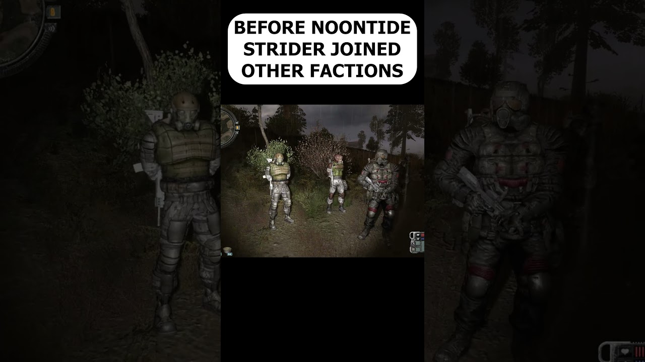 OLD STALKER LET STRIDER JOIN FREEDOM/DUTY