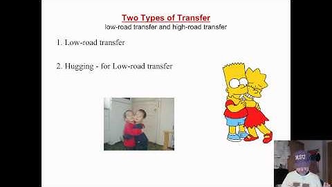 TRANSFER OF LEARNING - 1