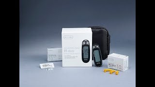 Glucocard 01 Mini Demo Step 1 - Getting Ready For Test Arkray Healthcare Pvt. Ltd. India