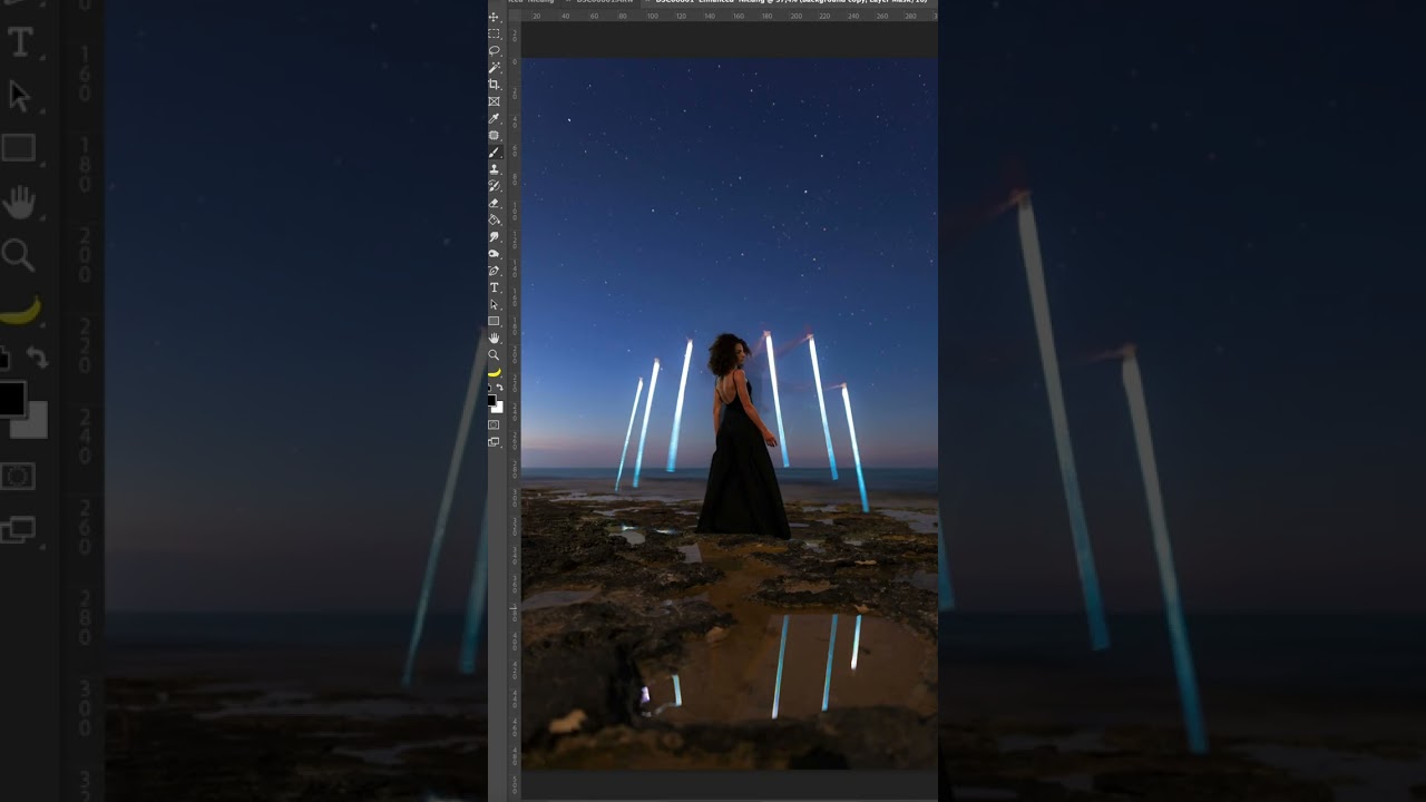 Behind the Scenes of Light-Painting in Salento - Sublument: A Journey from Darkness to Light