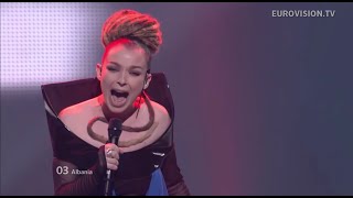 Rona Nishliu - Suus - Albania - Live - Grand Final - 2012 Eurovision Song Contest Resimi