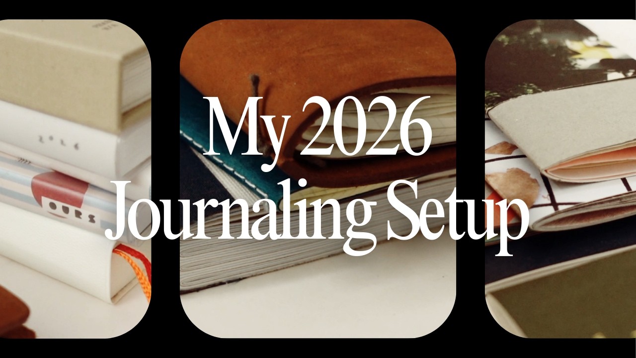 My 2026 Journaling Setup | Planners, Collage & Doodling