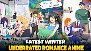 Latest Winter Underrated Rom-Com Anime You Must Watch ❄️💕