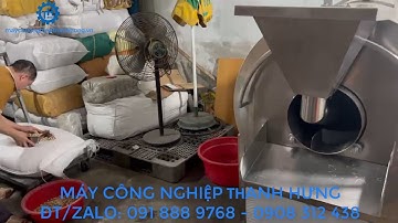 MÁY RANG ĐẬU PHỘNG RANG LẠC HIỆN ĐẠI CÀI ĐẶT ĐƯỢC NHIỆT ĐỘ THỜI GIAN. MÁY RANG HẠT GIÁ RẺ TẠI TP HCM