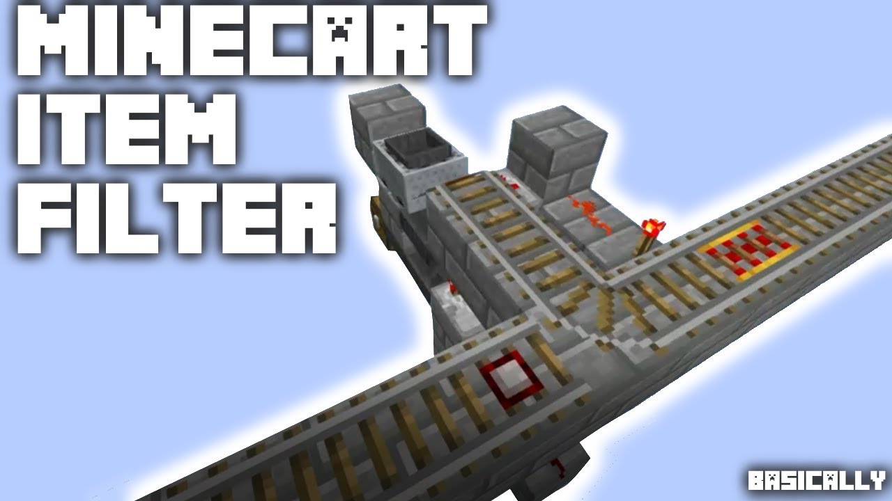 Item Exclusive Minecart Unloader for Minecart Transportation System