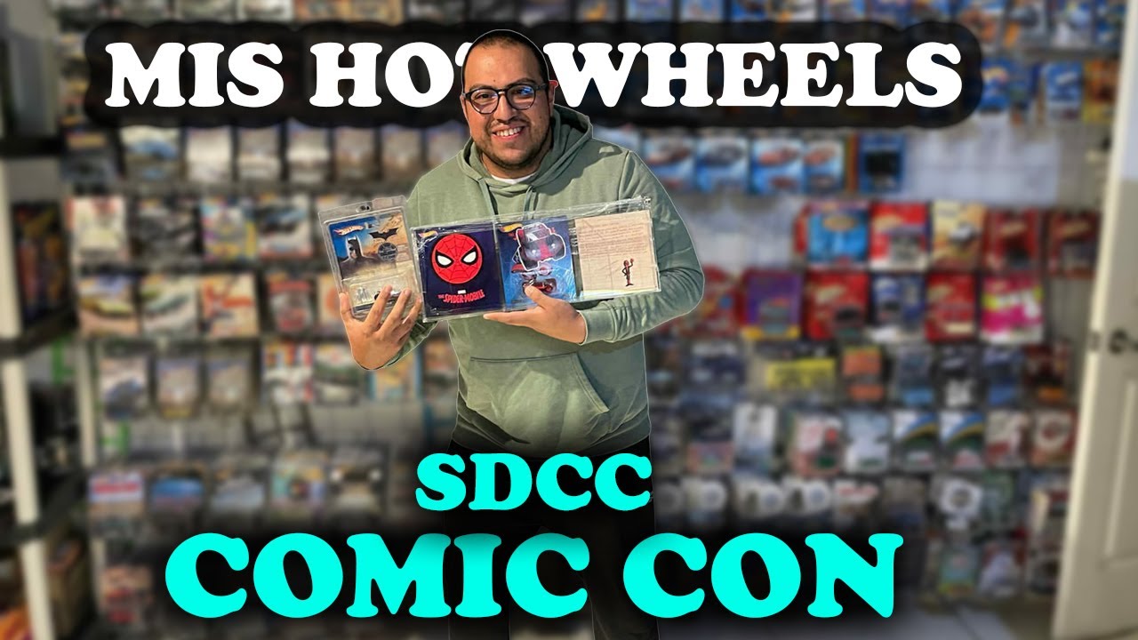 LOS HOT WHEELS DE SAN DIEGO COMIC CON / NITRO WHEELS