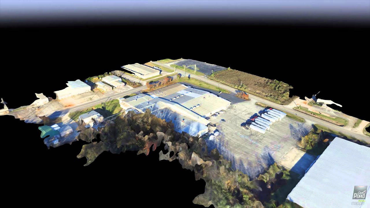 3D Mapping Test from DJI Phantom 3, Pix4D Explorer - YouTube