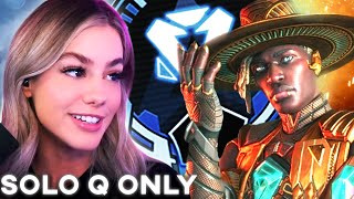 How I Hit Diamond with ONLY SOLO QUEUE | Apex Legends