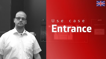 Entrance - practical example at B.E.G. virtual fair