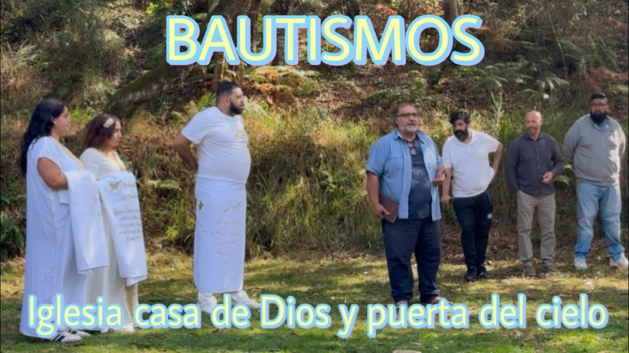 BAUTISMOS IGLESIA CASA DE DIOS Y PUERTA DEL CIELO -NAOMY MANZANO-