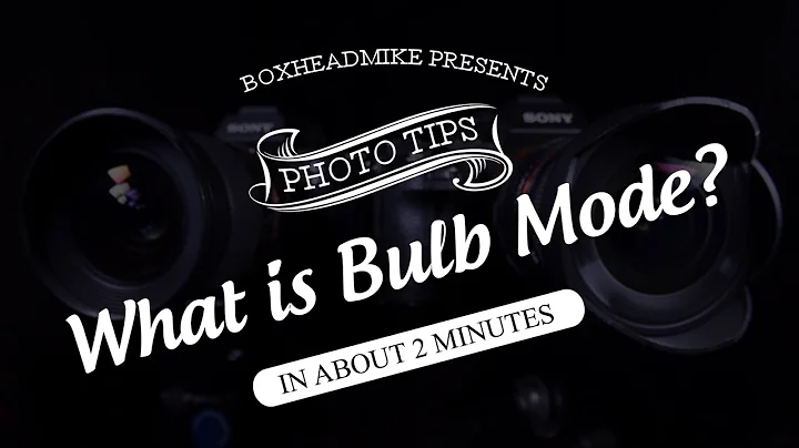 Der Bulb-Modus: Längere Belichtungszeiten für atemberaubende Aufnahmen