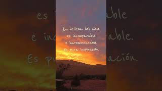 Cuando te falte inspiración mira al cielo 🌌 #atardecer #sunset #inspiration #inspiración #sunsets