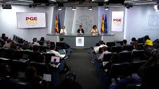 El Gobierno aprueba los PGE de 2023, los más expansivos de la democracia