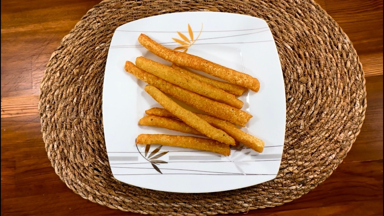 Çıtır Patates Çubukları Tarifi – Evde Kolay ve Lezzetli Atıştırmalık Yapımı