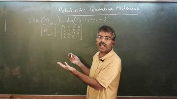 Relativistic Quantum Mechanics Lect01 Topic Notations