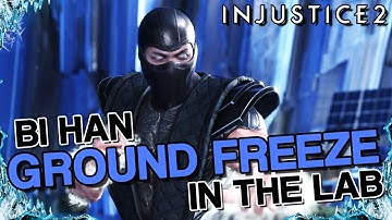 INJUSTICE 2: SUBZERO GROUND FREEZE lab session