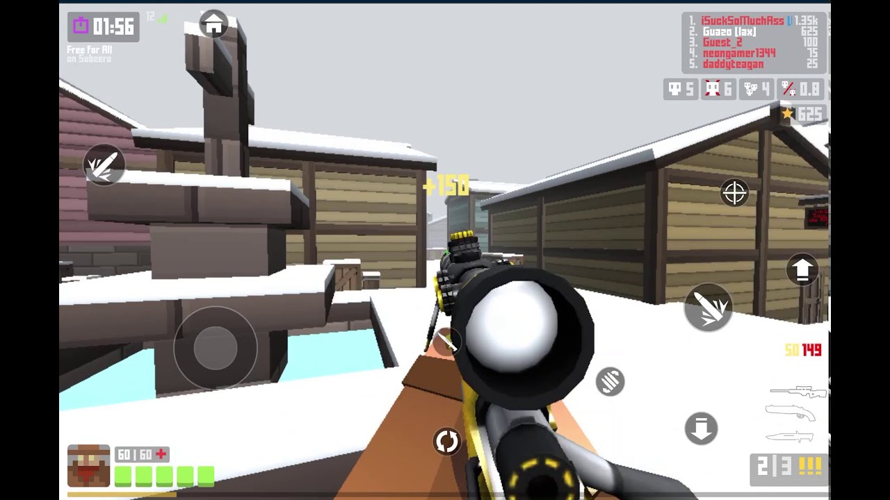 Krunker Mobile Sniper Clip 10 ks 92 % acc