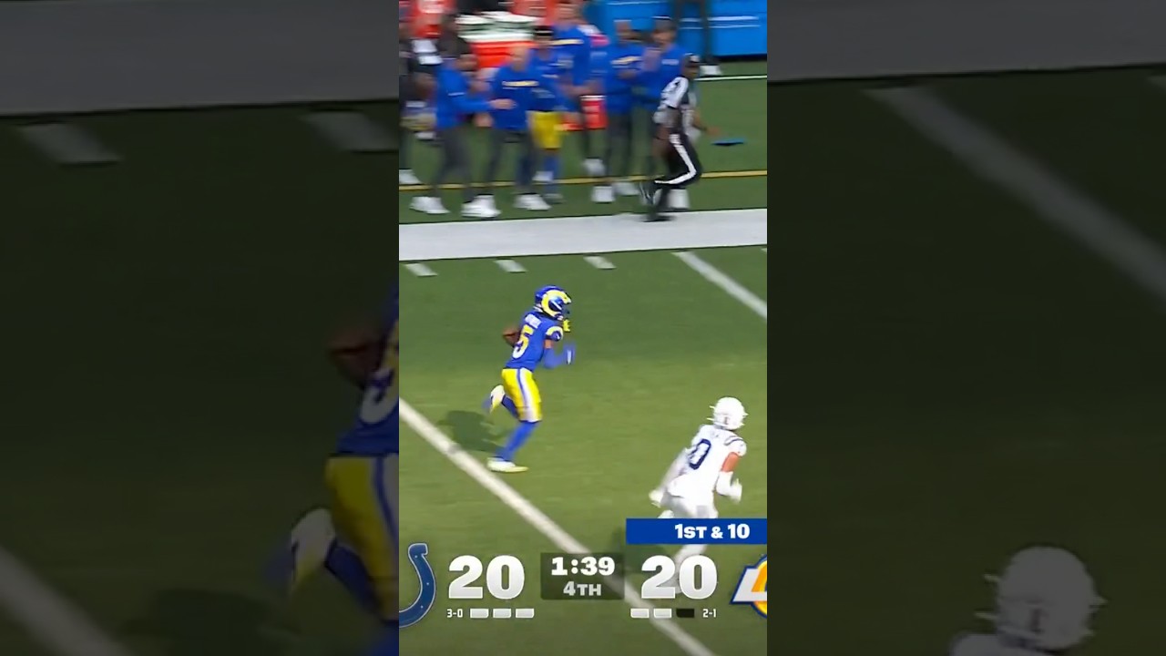 Staford LAUNCHES it to TUTU Atwell for an 88 YARD TOUCHDOWN Colts vs Rams 