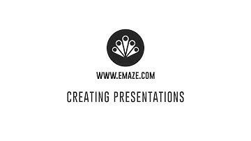 Emaze - Creating A Presentation 2022