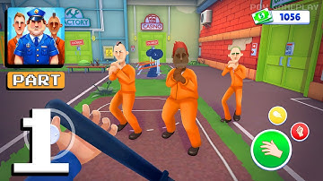 Prison Guard Simulator - Gameplay Walkthrough Part 1 - Guard Duty Never Ends To Play (iOS, Android)