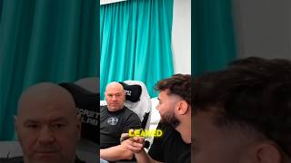 ADIN ROSS ASKS DANA WHITE IF HE SAW CONOR MCGREGOR LEAKS #shorts #clips #viralshorts