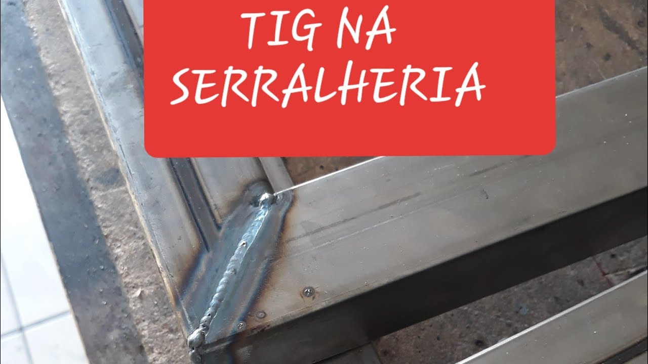 TIG na serralheria compensa? - YouTube