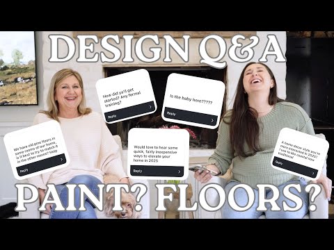 FLOORING, LIGHTING, PAINT COLORS | Monthly Home Design Q&A 🤍 FHL Design