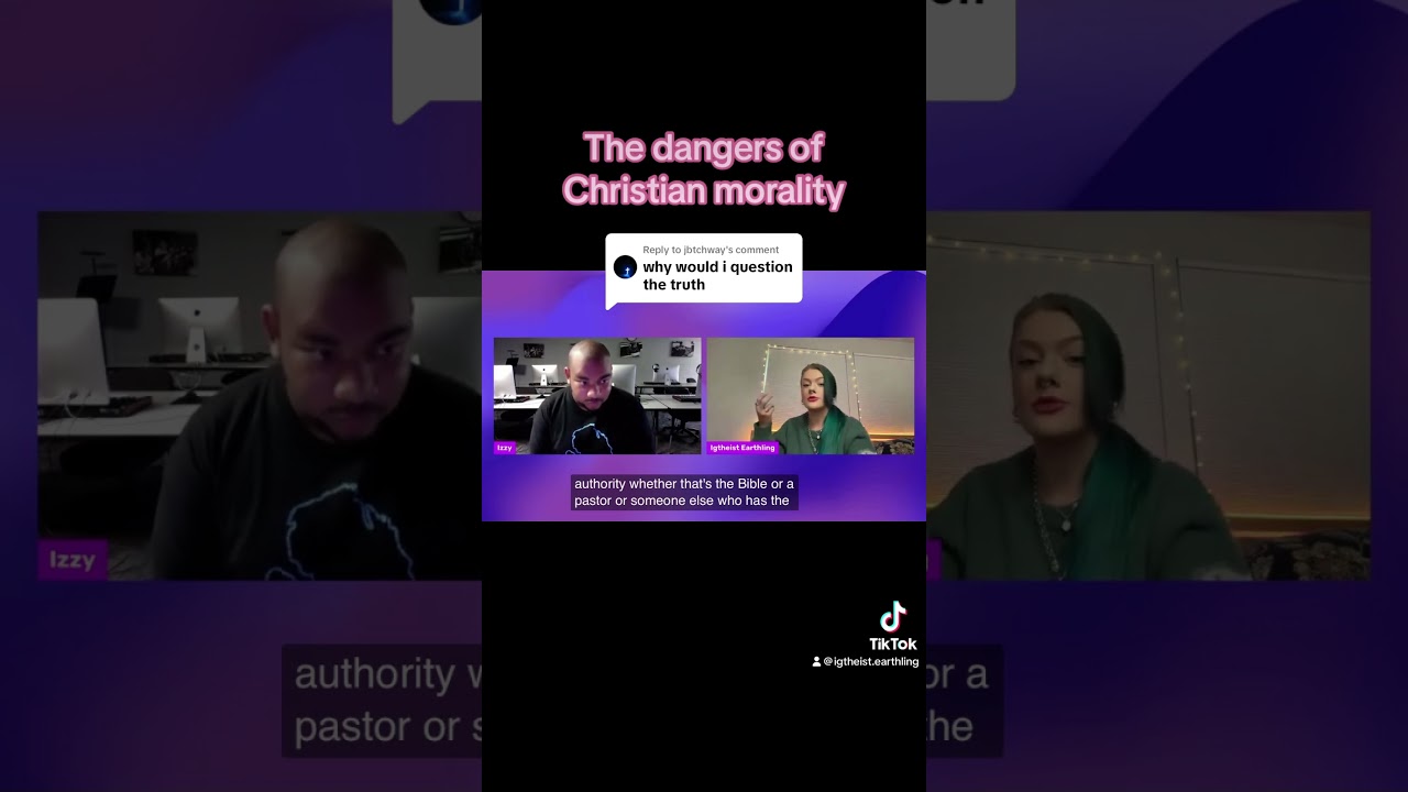 The dangers of Christian morality