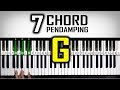 7 Chord Pendamping Chord G Pemula Belajar Piano Keyboard