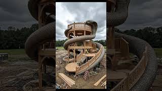 Building a GIANT Cobra Building! 🐍 Architectural Time-Lapse