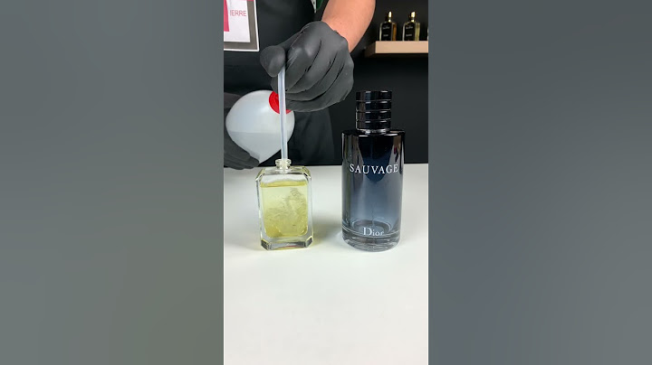 How to make Dior Sauvage? #shorts #fragrance #perfume #diorsauvage