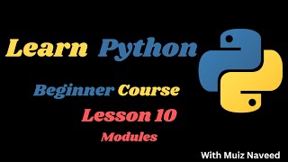 Modules - Lesson 10