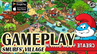 SMURFS VILLAGE GAMEPLAY - MOBILE GAME (ANDROID/IOS) screenshot 4