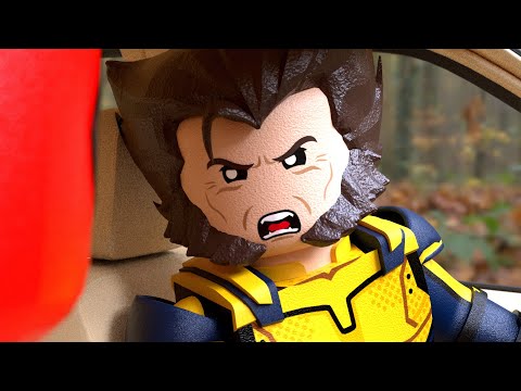 Wolverine Roast Deadpool - a LEGO Deadpool And Wolverine animation