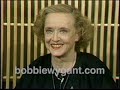 Bette Davis Bette "Press Conference" 1980 - Bobbie Wygant Archive