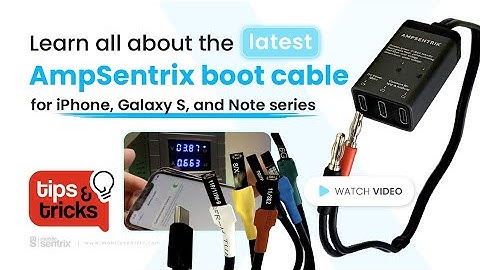 The latest Ampsentrix Boot Cable for iPhone, Galaxy S, and Note Series(Tips and Tricks #48)