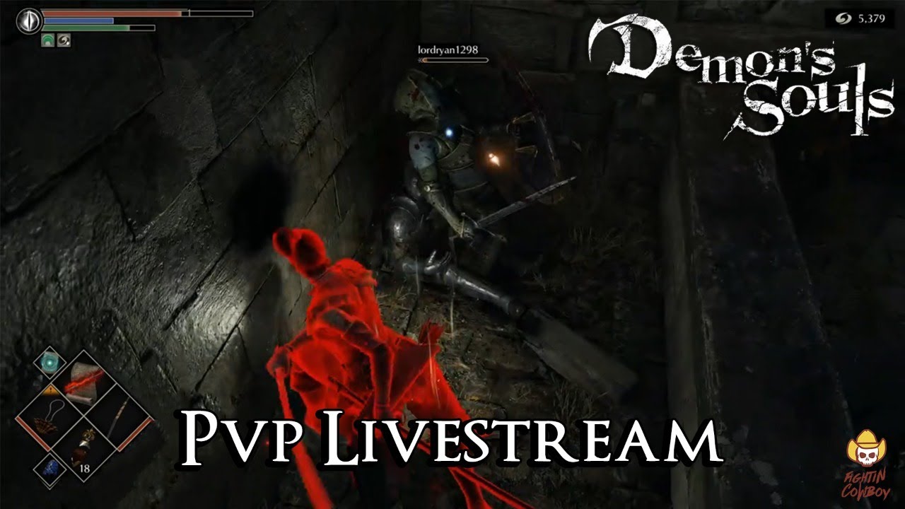 Demon's Souls Remake PvP Livestream, Polishing the Builds YouTube