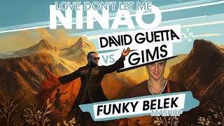 Gims Vs. David Guetta - Love Dont Let Me Ninao (Funky Belek Mashup) Resimi
