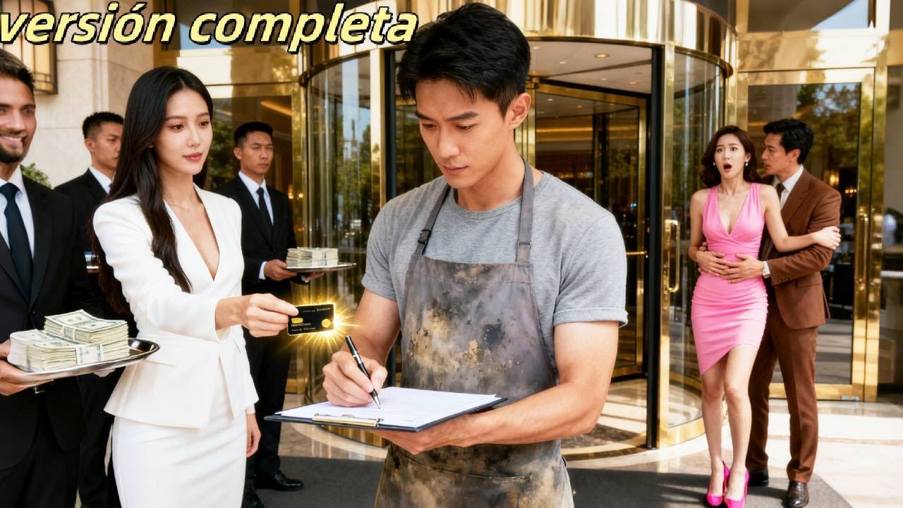 Esposa dejó por dinero.Él firmó divorcio sonriente.7días se reveló identidad todo suplicaron rodilla