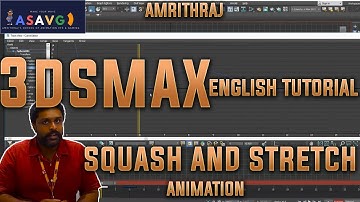 3DSMAX ANIMATION TUTORIAL SQUASH AND STRETCH(ENGLISH)