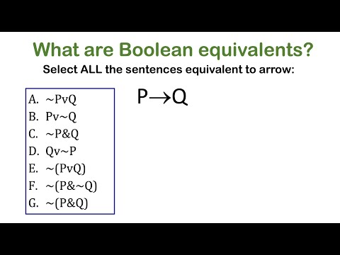 LCA Video 47 PROP Equivalences, Venn Diagrams