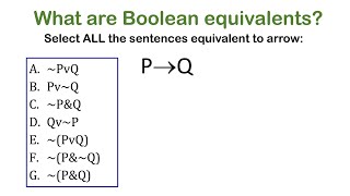 LCA Video 47 PROP Equivalences, Venn Diagrams