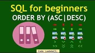 SQL for beginners - ORDER BY ASC | DESC (2023)