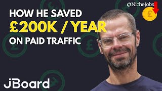 How He Saved £200K/Year on Paid Traffic | Job Board Growth Story