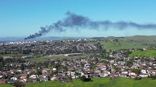 Fire in Rodeo refinery 04.11.2023